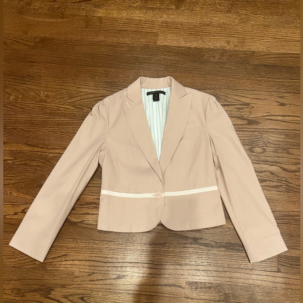 NWT Marc Jacobs Pale Pink Blazer Size 12